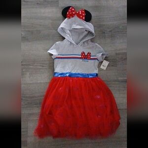 Disney Minnie Mouse Red and Blue Costume Dress